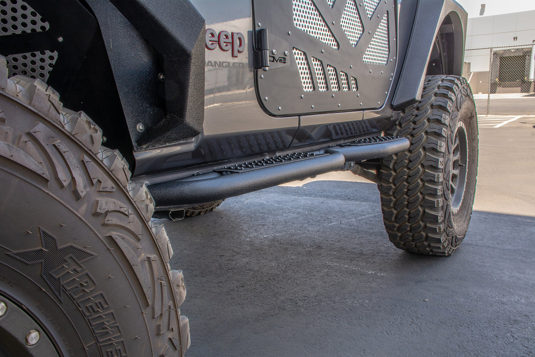 DV8 Offroad SRJL-22 Jeep JL Tubular Slider/ Step 18-Present Jeep Wrangler JL DV8 Offroad 2 Door - Truck Part Superstore