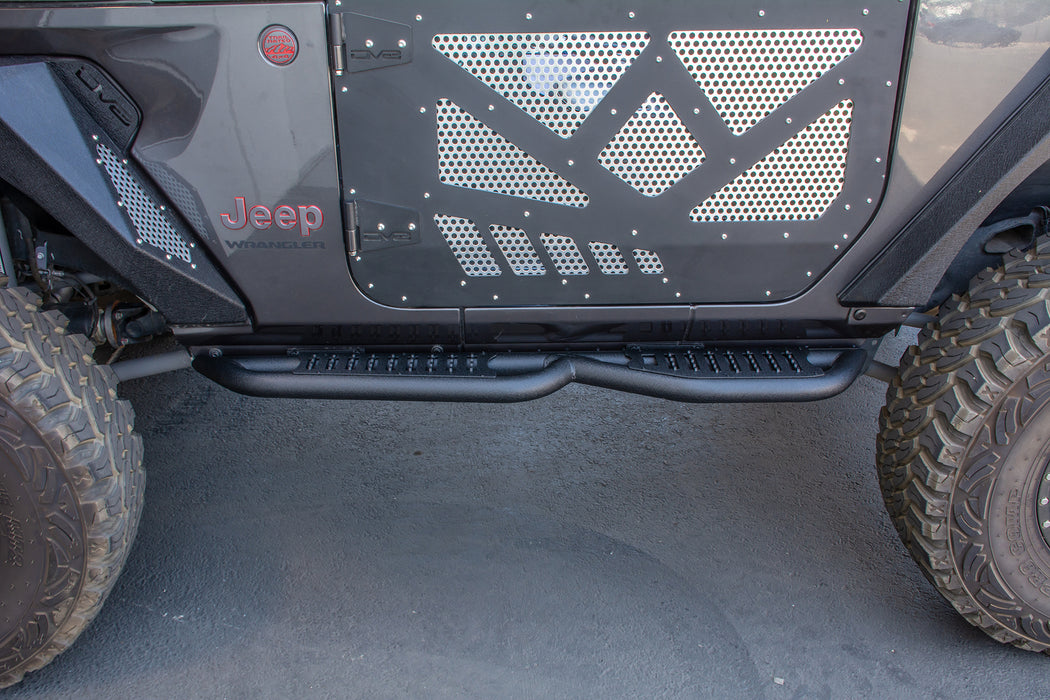 DV8 Offroad SRJL-22 Jeep JL Tubular Slider/ Step 18-Present Jeep Wrangler JL DV8 Offroad 2 Door - Truck Part Superstore