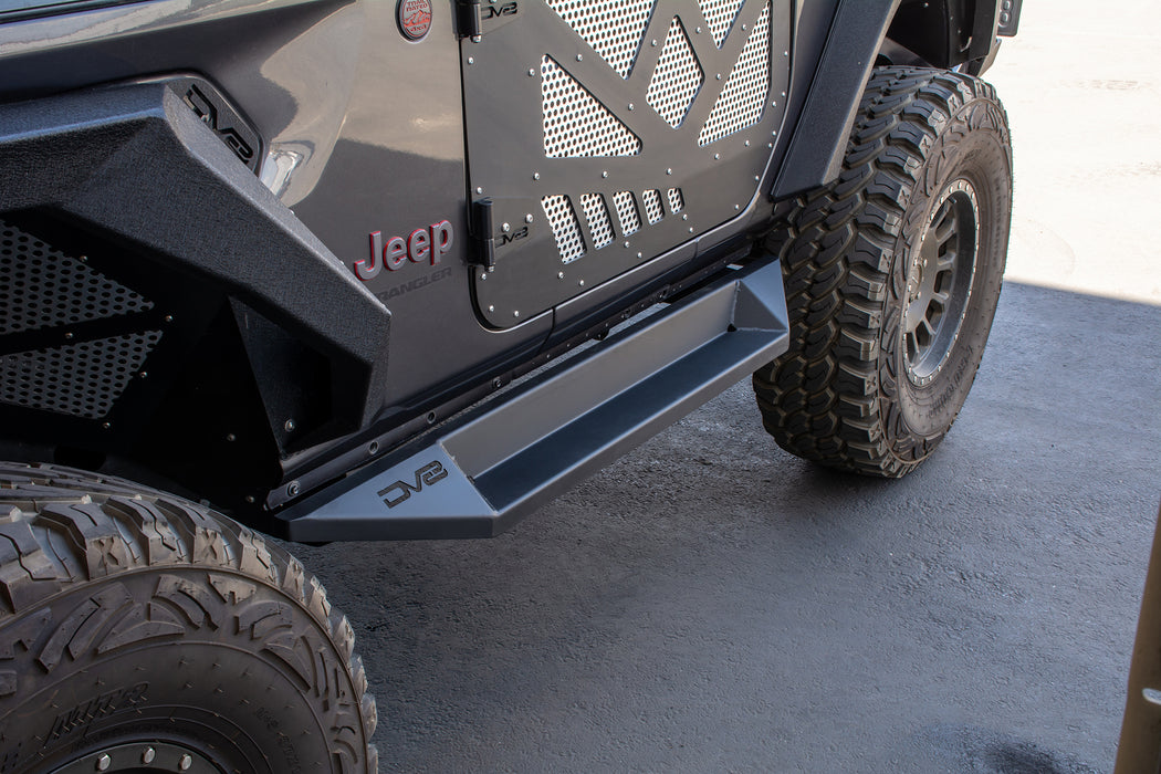 DV8 Offroad SRJL-24 Jeep JL Boxed Slider/ Step 18-Present Jeep Wrangler JL 2 Door DV8 Offroad - Truck Part Superstore