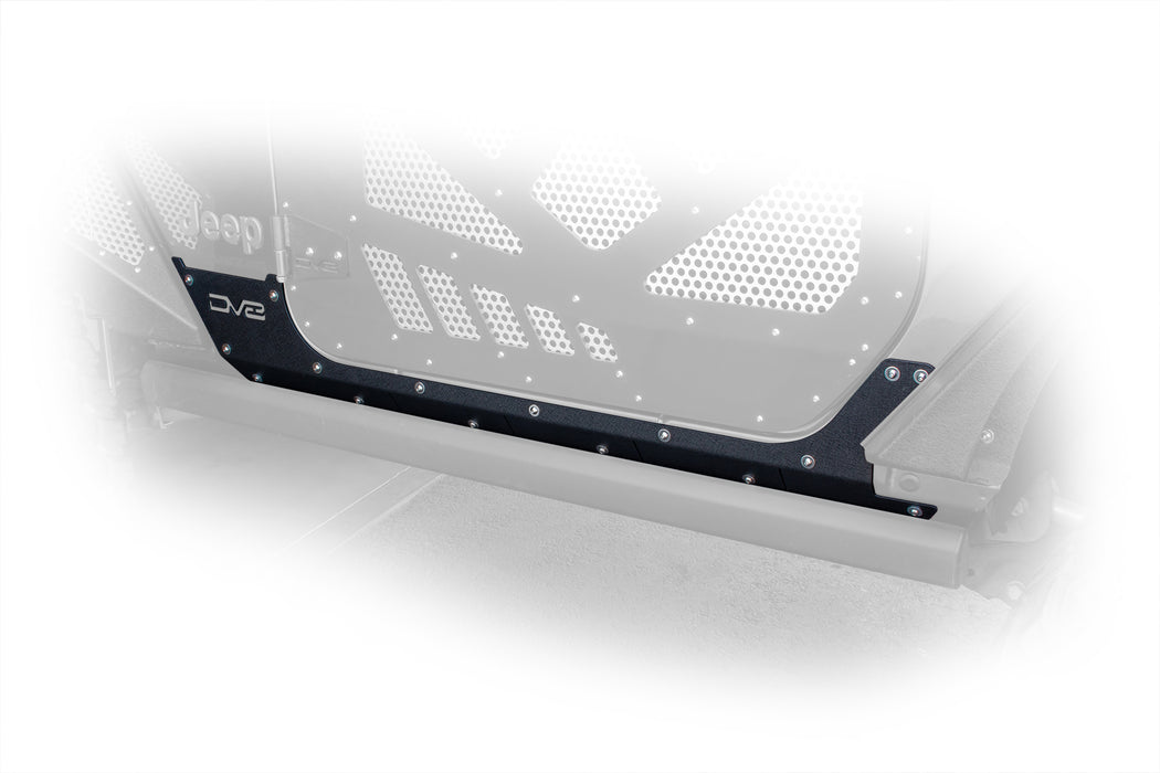 DV8 Offroad SRJL-25 Jeep JL Rock Skins 18-Present Jeep Wrangler JL 2 Door DV8 Offroad - Truck Part Superstore