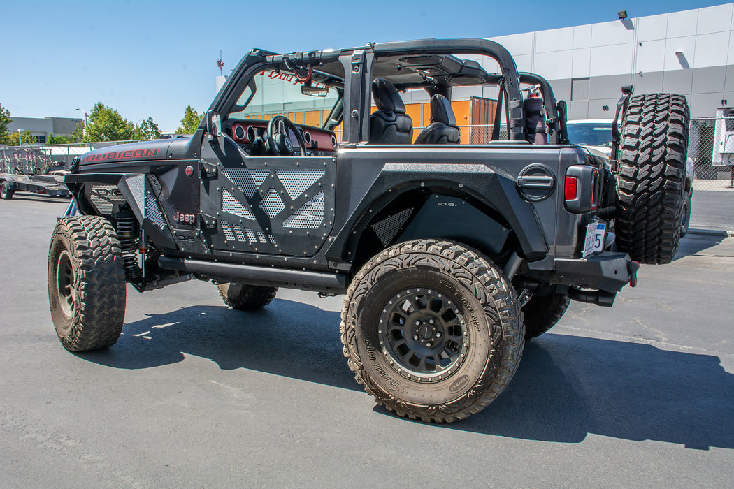 DV8 Offroad SRJL-25 Jeep JL Rock Skins 18-Present Jeep Wrangler JL 2 Door DV8 Offroad - Truck Part Superstore