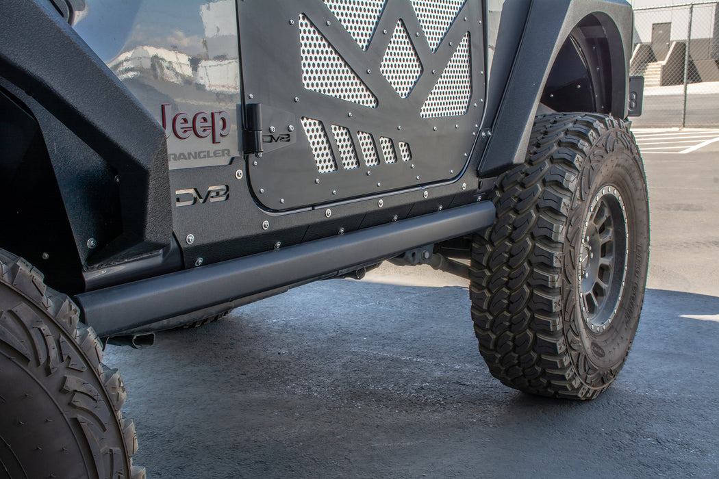 DV8 Offroad SRJL-25 Jeep JL Rock Skins 18-Present Jeep Wrangler JL 2 Door DV8 Offroad - Truck Part Superstore