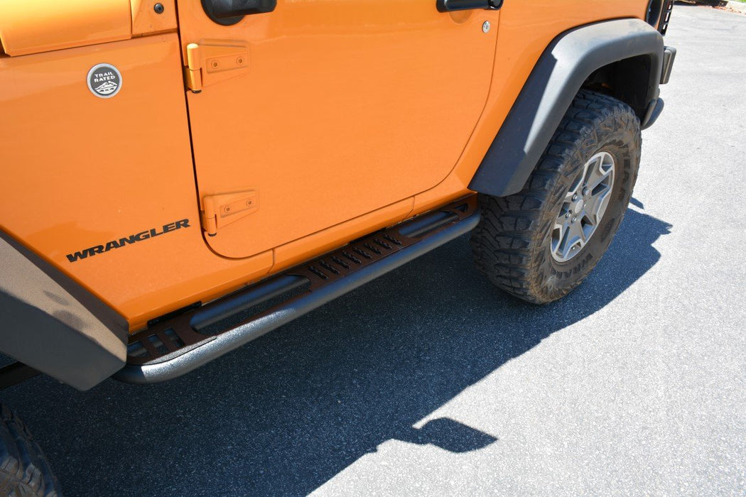 DV8 Offroad SRSOTB-02 Jeep JK Rock Slider Steps 07-18 Wrangler JK 2 Door DV8 Offroad - Truck Part Superstore