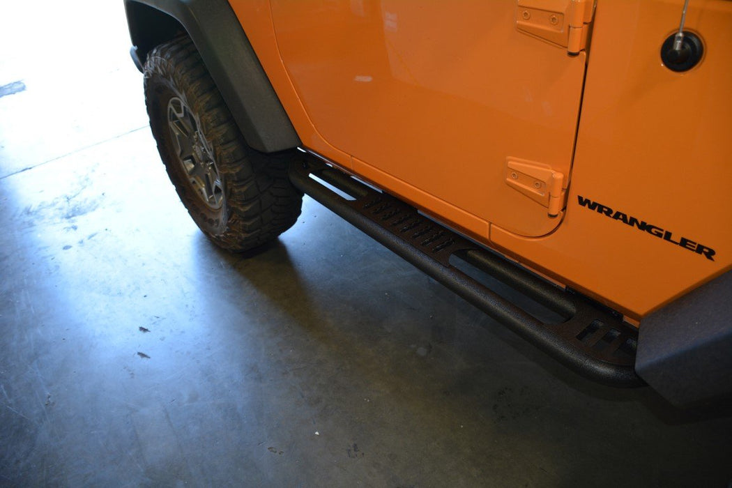DV8 Offroad SRSOTB-02 Jeep JK Rock Slider Steps 07-18 Wrangler JK 2 Door DV8 Offroad - Truck Part Superstore