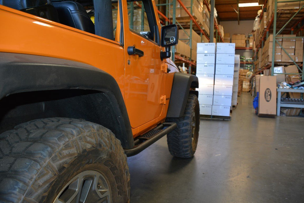 DV8 Offroad SRSOTB-02 Jeep JK Rock Slider Steps 07-18 Wrangler JK 2 Door DV8 Offroad - Truck Part Superstore