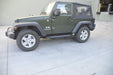 DV8 Offroad SRSOTB-03 Jeep JK Rock Guard/Sliders Black 07-18 Wrangler JK 2 Door Steel DV8 Offroad - Truck Part Superstore