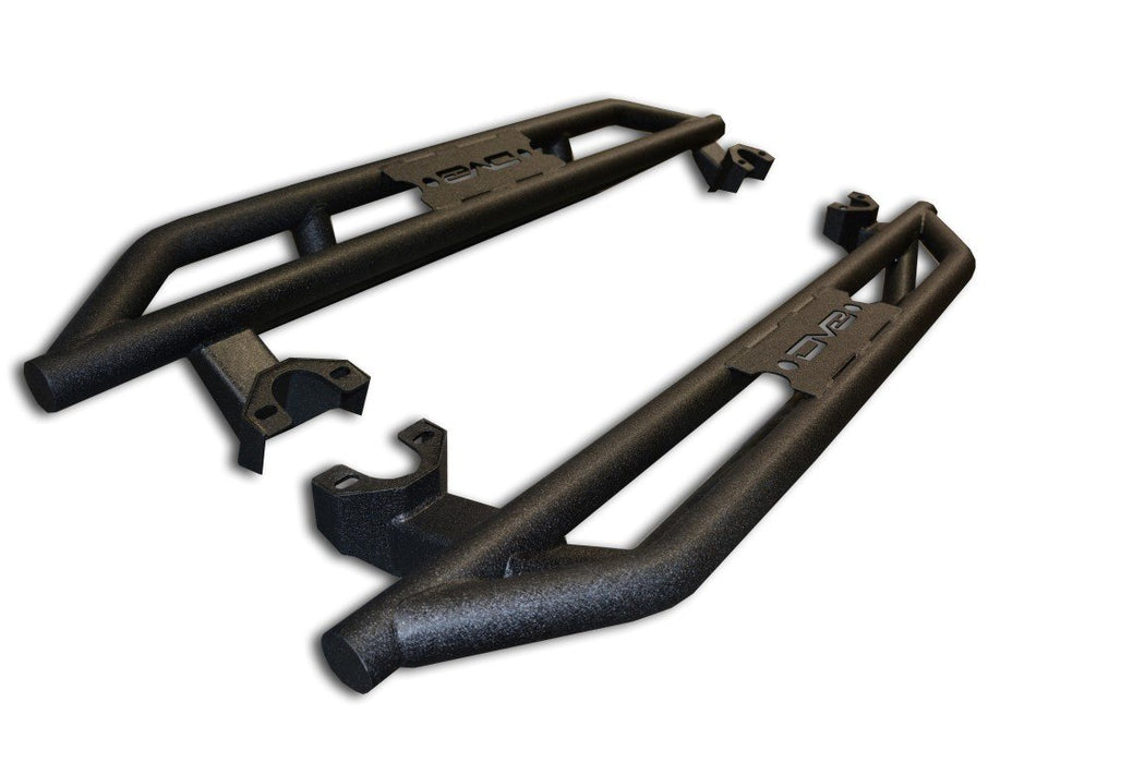DV8 Offroad SRSOTB-03 Jeep JK Rock Guard/Sliders Black 07-18 Wrangler JK 2 Door Steel DV8 Offroad - Truck Part Superstore