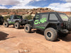 DV8 Offroad SRSOTB-04 Jeep JK Rock Guard/Sliders Plated w/Holes 07-18 Wrangler JK 4 Door Steel DV8 Offroad - Truck Part Superstore