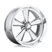 US Mag 1PC U10417706540 U104 17X7 5X4.5 CHR-PLATED 01MM - Truck Part Superstore