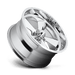 US Mag 1PC U10417806145 U104 17X8 5X4.75 CHR-PLATED 01MM - Truck Part Superstore