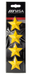 MSA Offroad Wheels STAR-YELLOW MSA STAR LOGO - YELLOW (4PK) - MSA WHEEL - Truck Part Superstore