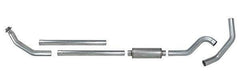 Pypes Performance Exhaust STD050 Turbo Back Exhaust System Single Side Exit 94-02 Dodge Ram 2500/3500 4 in Intermediate And Tail Pipe Muffler/Hardware Incl Tip Not Incl Natural Finish 409 Stainless Steel Pypes Exhaust - Truck Part Superstore