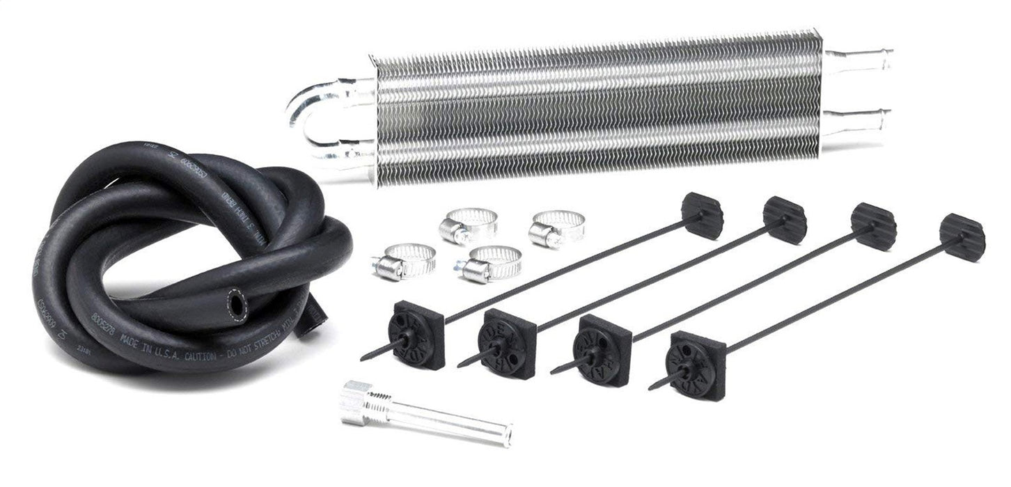 Borgeson 925125 Standard steering cooler kit. Includes cooler; hose; hose clamps and mount kit. - Truck Part Superstore
