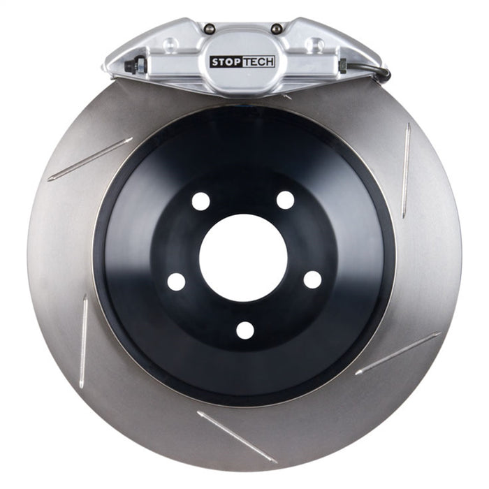 StopTech 83.487.0023.61 StopTech Big Brake Kit; Silver Caliper; Drilled Two-Piece Rotor; Front - Truck Part Superstore