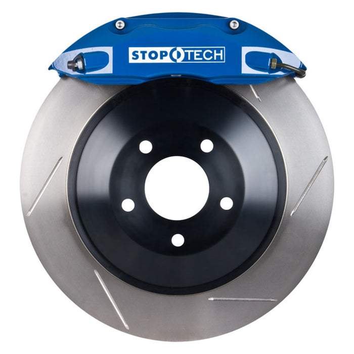 StopTech 82.242.0041.21 StopTech Big Brake Kit; Blue Caliper; Slotted One-Piece Rotor; Rear - Truck Part Superstore