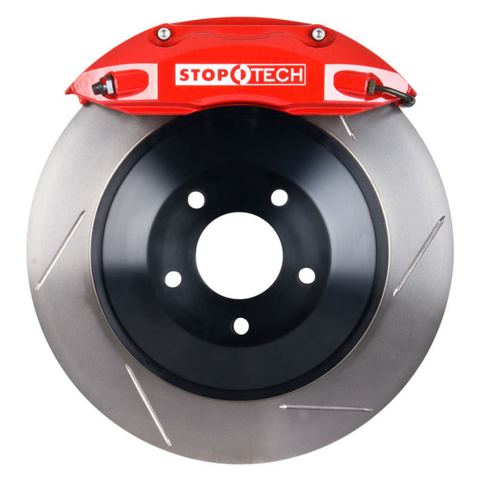 StopTech 82.241.0041.71 StopTech Big Brake Kit; Red Caliper; Slotted One-Piece Rotor; Rear - Truck Part Superstore