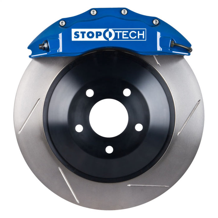 StopTech 82.241.6100.21 StopTech Big Brake Kit; Blue Caliper; Slotted One-Piece Rotor; Front - Truck Part Superstore