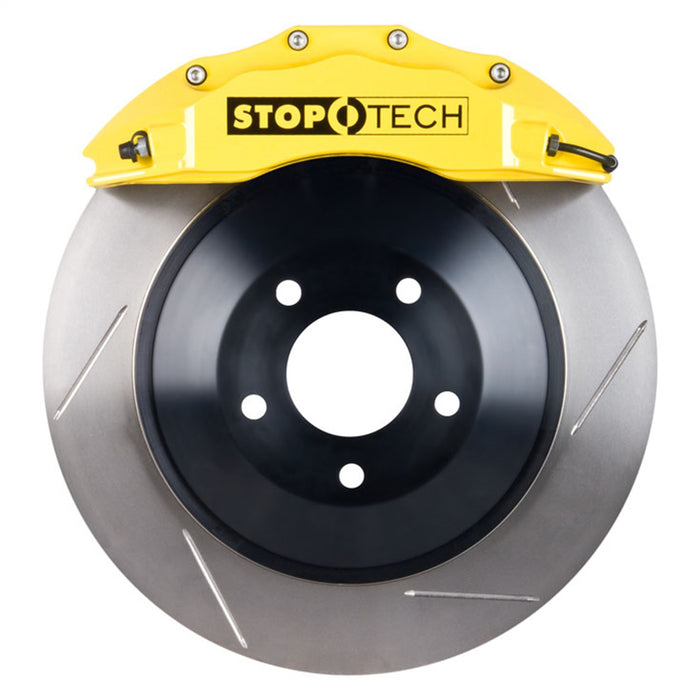 StopTech 82.241.6100.81 StopTech Big Brake Kit; Yellow Caliper; Slotted One-Piece Rotor; Front - Truck Part Superstore