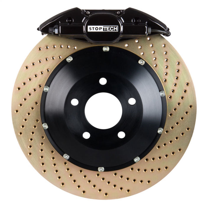 StopTech 83.135.002G.54 StopTech Big Brake Kit; Black Caliper; Slotted Two-Piece Rotor; Front - Truck Part Superstore