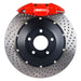 StopTech 83.827.002G.72 StopTech Big Brake Kit; Red Caliper; Slotted Two-Piece Rotor; Front - Truck Part Superstore