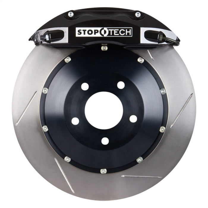 StopTech 83.328.4600.51 StopTech Big Brake Kit; Black Caliper; Slotted Two-Piece Rotor; Front - Truck Part Superstore