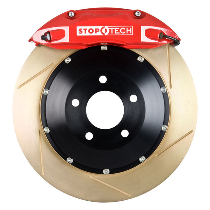 StopTech 83.560.0043.73 StopTech Big Brake Kit; Red Caliper; Slotted Two-Piece Rotor; Rear - Truck Part Superstore