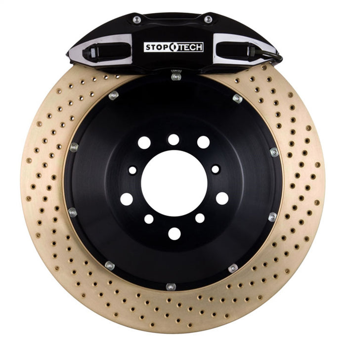 StopTech 83.153.0058.54 StopTech Big Brake Kit; Black Caliper; Slotted Two-Piece Rotor; Front - Truck Part Superstore