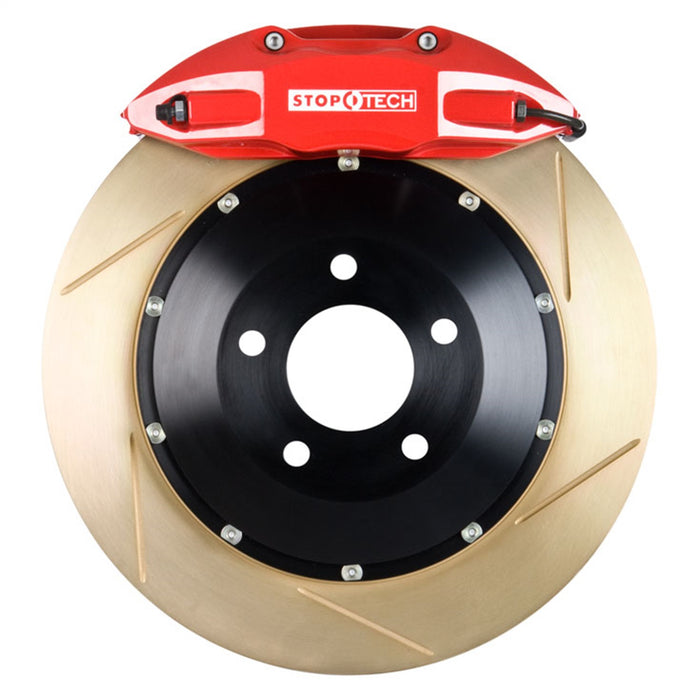 StopTech 83.197.0057.73 StopTech Big Brake Kit; Red Caliper; Slotted Two-Piece Rotor; Front - Truck Part Superstore
