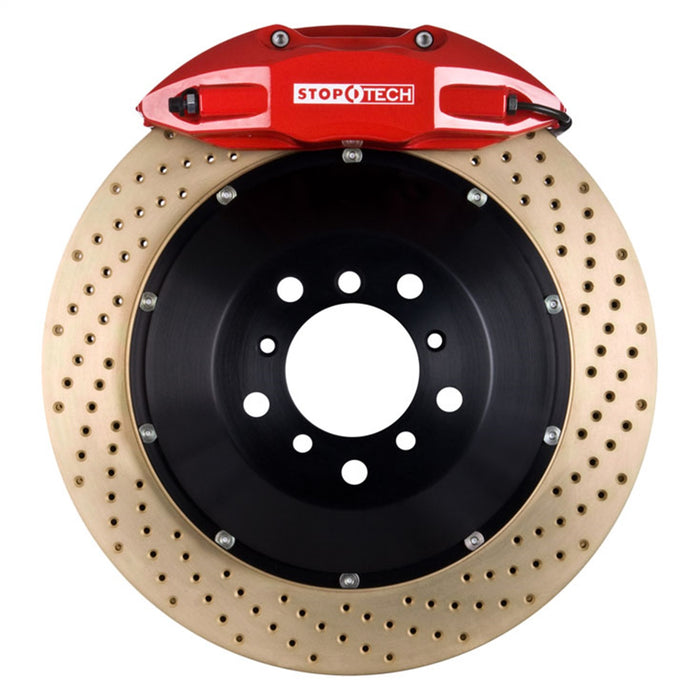 StopTech 83.197.0057.74 StopTech Big Brake Kit; Red Caliper; Drilled Two-Piece Rotor; Front - Truck Part Superstore