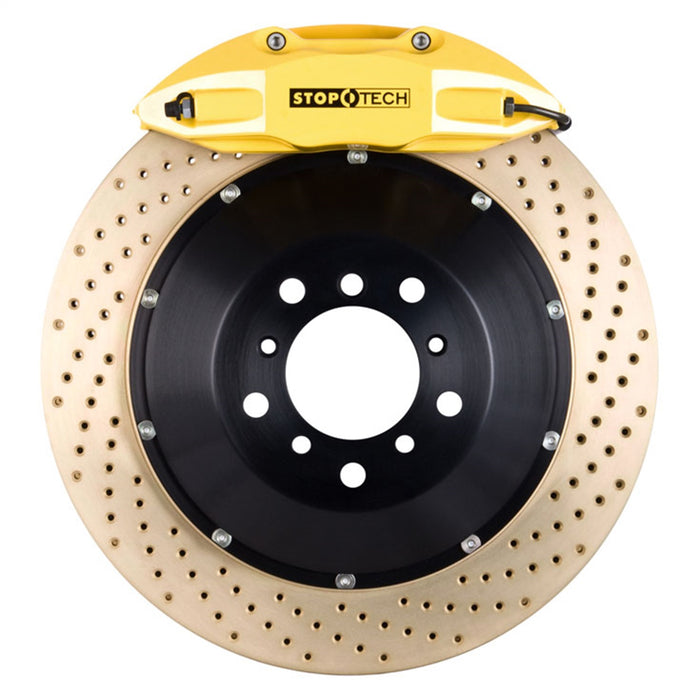 StopTech 83.646.0057.84 StopTech Big Brake Kit; Yellow Caliper; Slotted Two-Piece Rotor; Rear - Truck Part Superstore