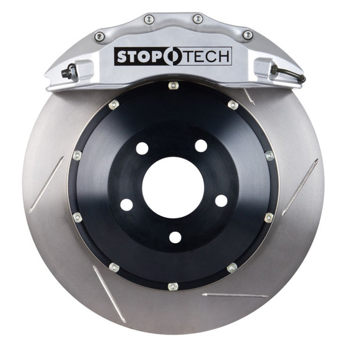 StopTech 83.193.6800.61 StopTech Big Brake Kit; Silver Caliper; Drilled Two-Piece Rotor; Front - Truck Part Superstore