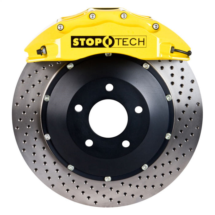 StopTech 83.153.6D00.82 StopTech Big Brake Kit; Yellow Caliper; Slotted Two-Piece Rotor; Front - Truck Part Superstore