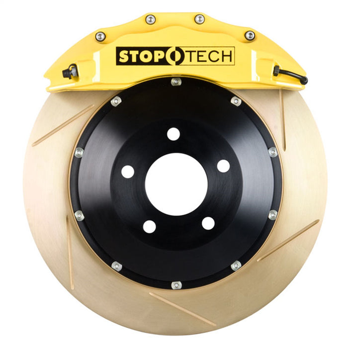 StopTech 83.198.6D00.83 StopTech Big Brake Kit; Yellow Caliper; Slotted Two-Piece Rotor; Front - Truck Part Superstore