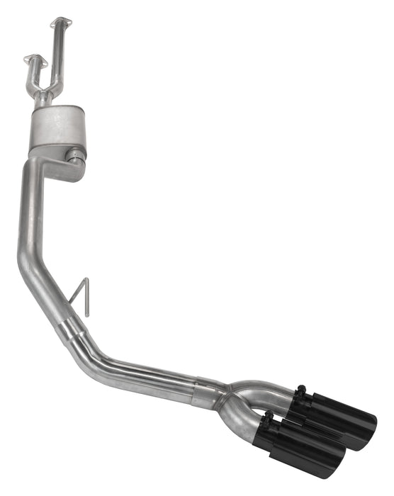 Pypes Performance Exhaust STT10B Cat-Back Exhaust System 14-20 Tundra Split Side Dual Exit 2.5 in Intermediate And 3 in Tail Pipe No Mufflers/Hardware Incl Black Tip Incl Pypes Exhaust - Truck Part Superstore