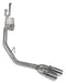 Pypes Performance Exhaust STT10S Cat-Back Exhaust System 14-21 Split Side Dual Exit 2.5 in Intermediate And 3 in Tail Pipe Street Pro Mufflers/Hardware Incl Tip Incl Pypes Exhaust - Truck Part Superstore