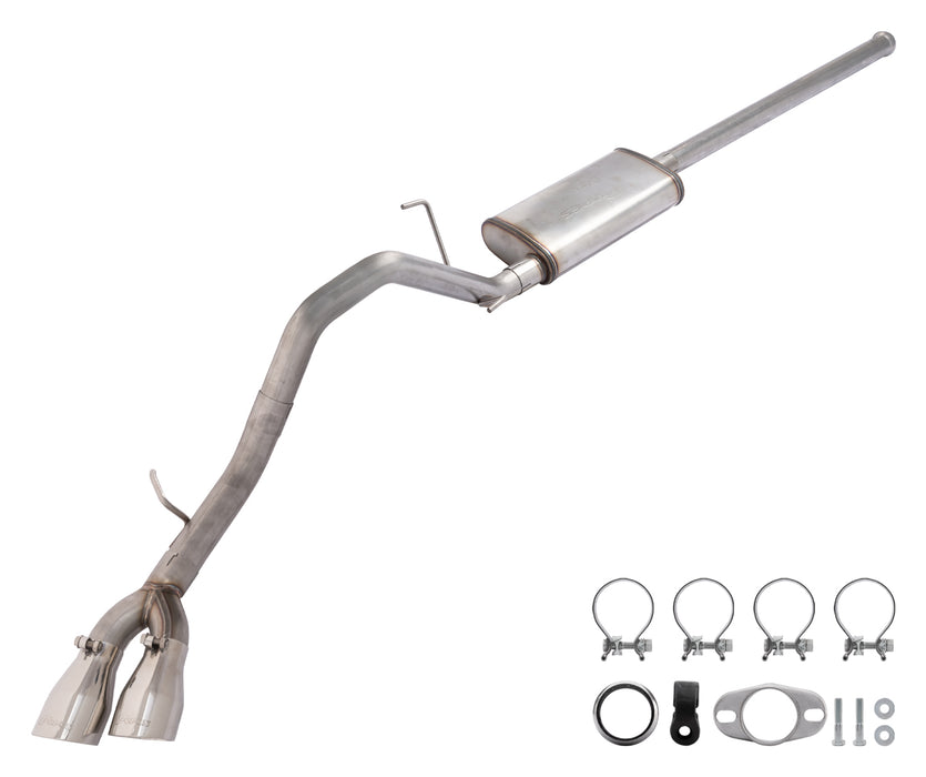 Pypes Performance Exhaust STT20S 2005-15 Tacoma Cat-Back Exhaust With Street Pro Muffler STT20S - Truck Part Superstore