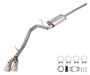 Pypes Performance Exhaust STT20S 2005-15 Tacoma Cat-Back Exhaust With Street Pro Muffler STT20S - Truck Part Superstore