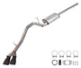 Pypes Performance Exhaust STT20SB 2005-15 Tacoma Cat-Back Exhaust With Street Pro Muffler & Black Tips STT20SB - Truck Part Superstore