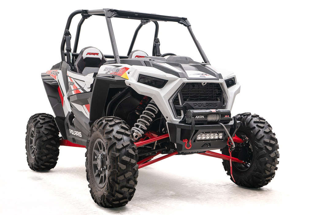 Fab Fours SXFB-1150-B SXS Winch Bumper; Uncoated/Paintable; - Truck Part Superstore