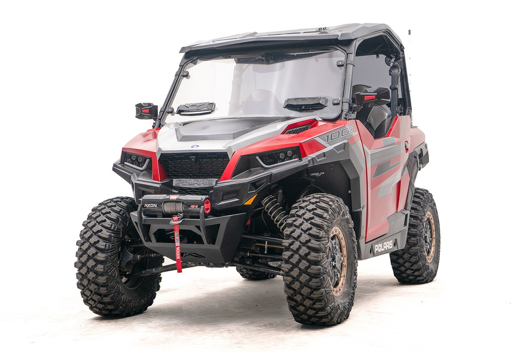 Fab Fours SXFB-1250-1 SXS Winch Bumper; 2 Stage Matte Black Powder Coated; - Truck Part Superstore