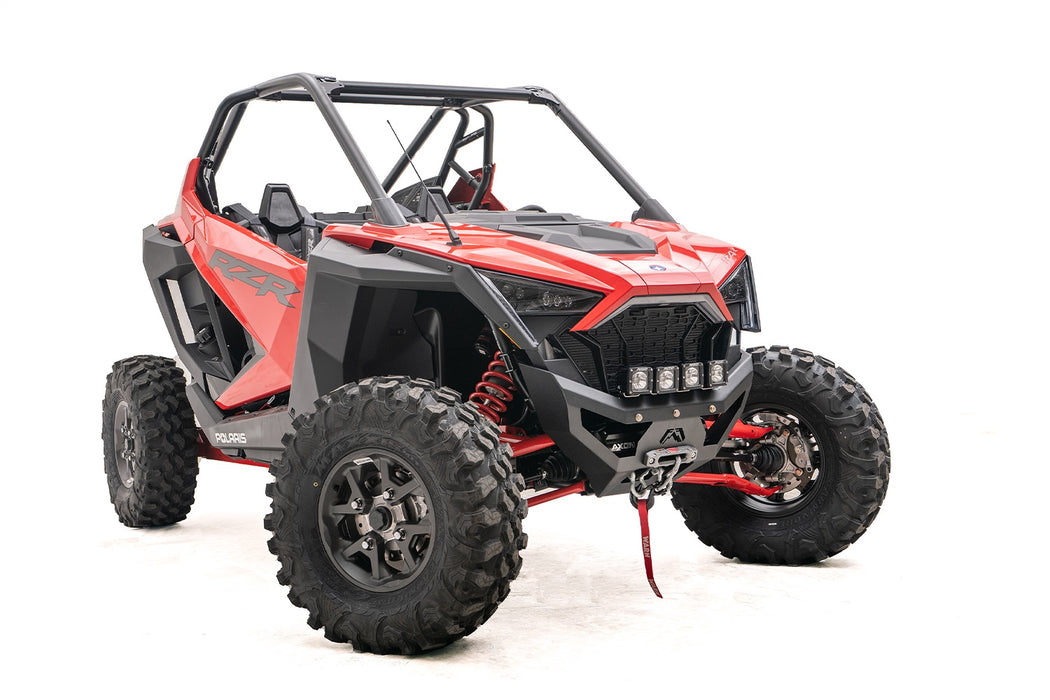 Fab Fours SXFB-1450-1 SXS Winch Bumper; 2 Stage Matte Black Powder Coated; - Truck Part Superstore