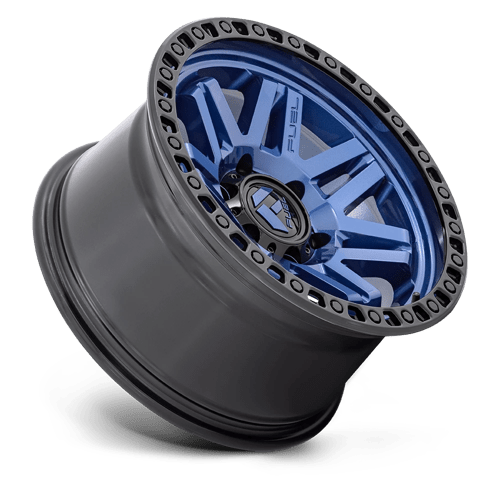 Fuel 1PC D81317908450 D813 17X9 6X5.5 DRK-BLUE BLK-RG 01MM - Truck Part Superstore