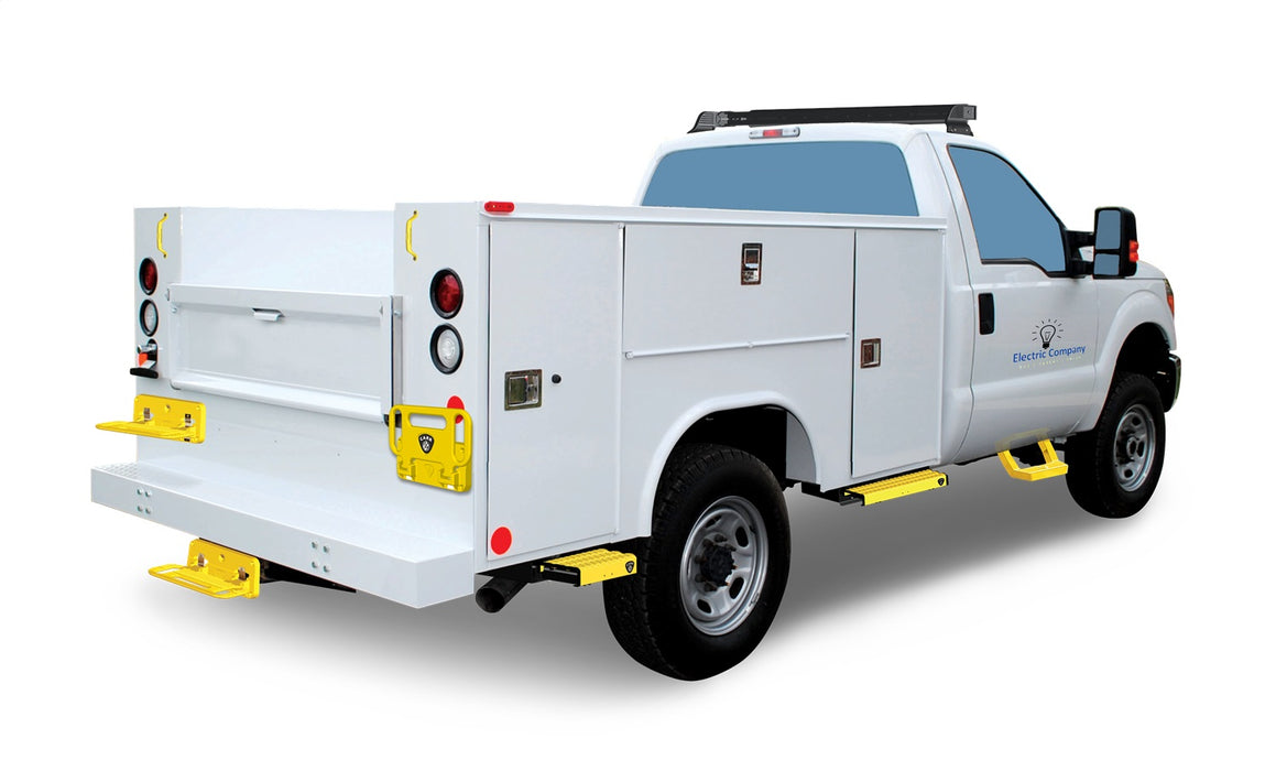 Carr 200047 20" Grab Handle; Bolt On; Cast Aluminum; XP7 Safety Yellow; Single - Truck Part Superstore