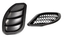 Daystar KJ71048BK 07-17 Jeep Wrangler JK Hood Side Vent Kit Right and Left Black Pair Daystar - Truck Part Superstore
