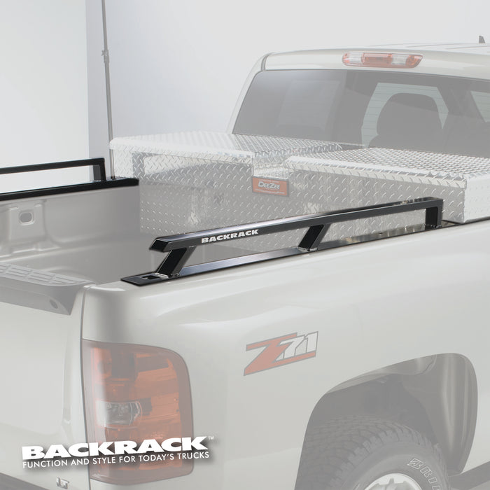 Backrack 55520TB Side Rails; Incl. 21 in. Toolbox Brackets; - Truck Part Superstore