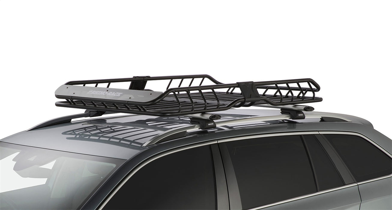 Rhino-Rack USA RMCB01 Roof Mount Cargo Basket; 47.2 in. x 35.4 in. x 7.8 in.; - Truck Part Superstore