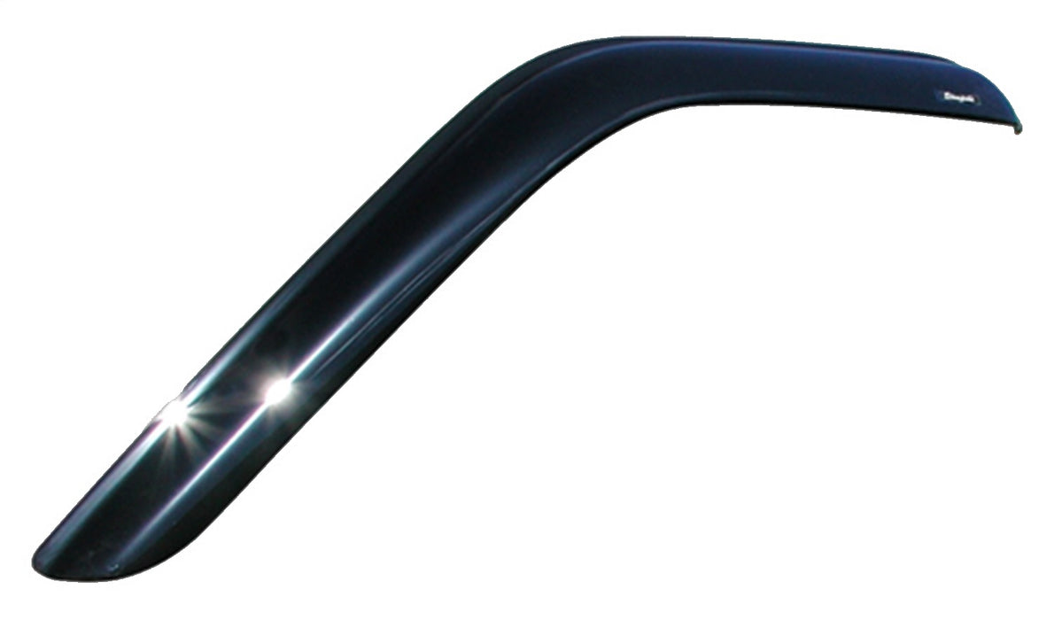 Stampede 41032-2 Snap-Inz™ In Channel Sidewind Deflector 2 pc.; Smoke; Front; - Truck Part Superstore