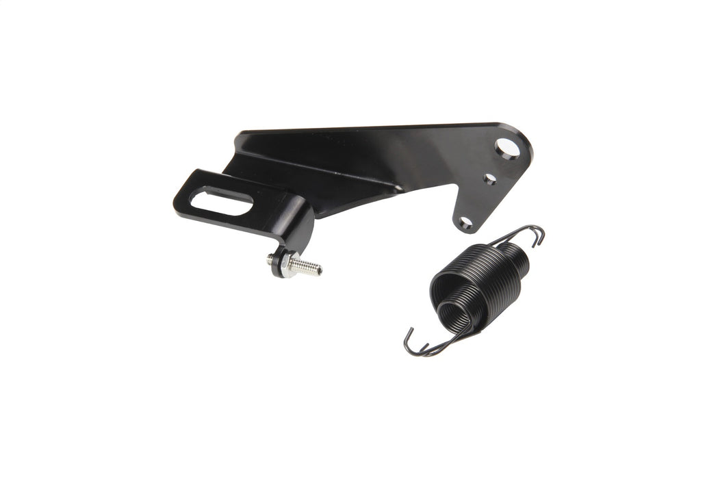 Lokar XTCB-40HS Throttle Cable Bracket; Fits w/Holley Sniper; Stainless Steel; Black Finish; - Truck Part Superstore