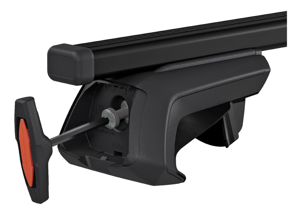 SportRack 157870 SportRack® Complete Raised Rail Rack System; 118; Black; - Truck Part Superstore