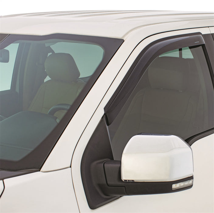 Stampede 60132-2 Tape-Onz™ Sidewind Deflector 2 pc.; Smoke; - Truck Part Superstore